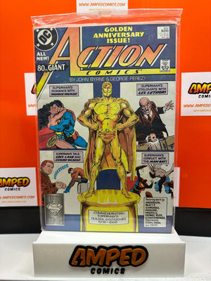 ACTION COMICS #600 80 PAGE GIANT ANNIVERSARY JOHN BYRNE & GEORGE PEREZ KEY