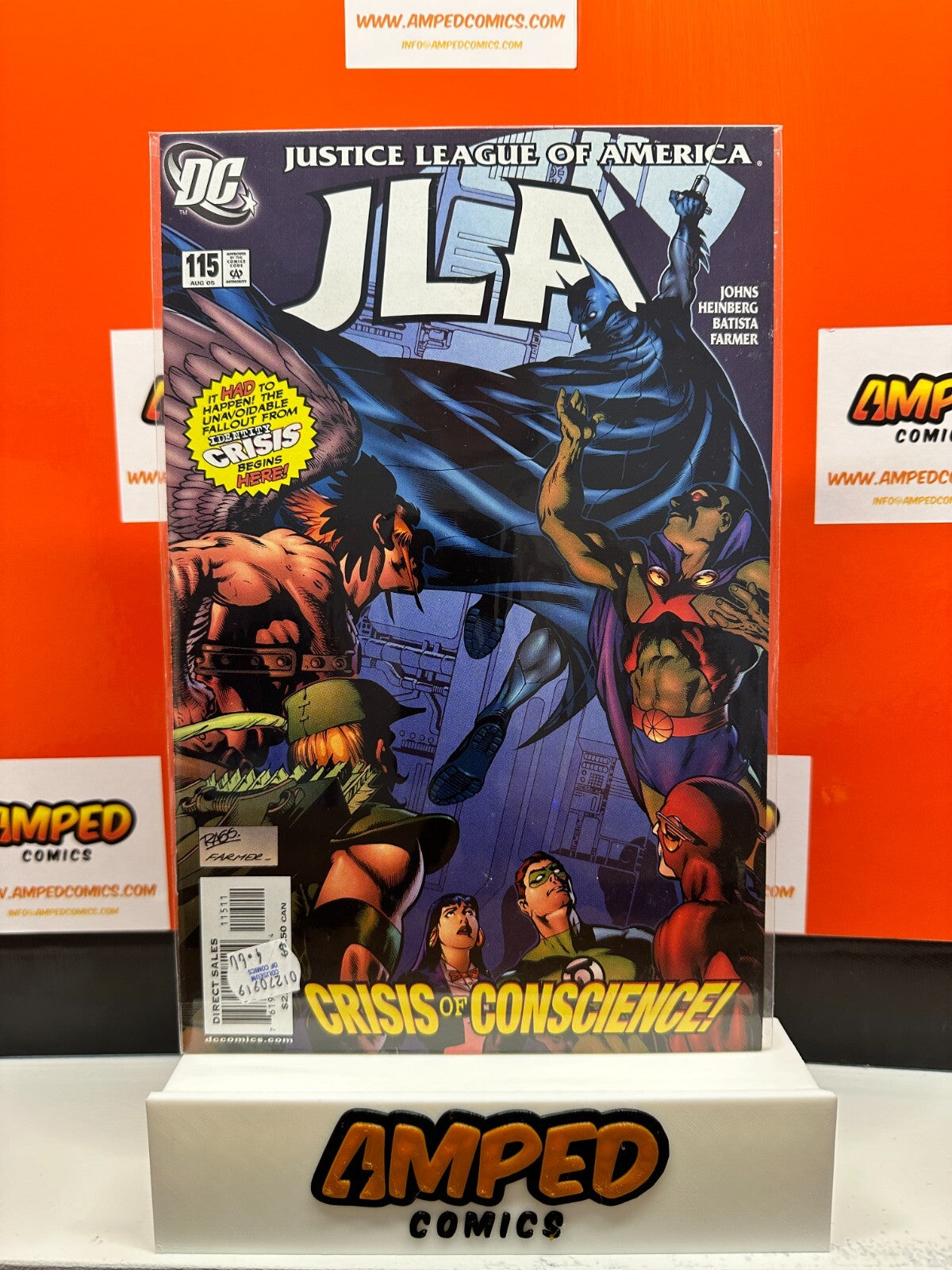 JLA #115, 116, 117, 118, 119 5 BOOK LOT!