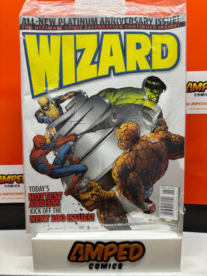 June 2008 "Wizard Magazine" #200 Platinum Anniversary Issue Comics