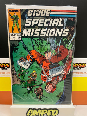 1987 G.I. Joe Special Missions #4 Marvel Comic - A