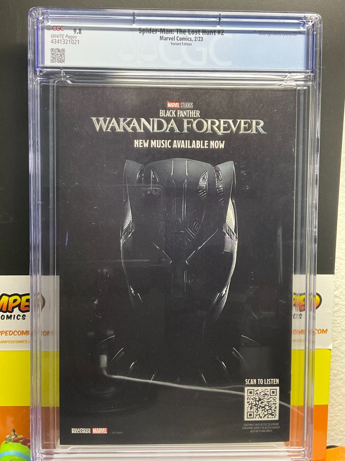Spider-Man The Lost Hunt #2 1:25 Tan Variant CGC 9.8