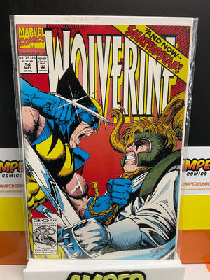 Wolverine #54 1992 Marvel Comics Comic Book 