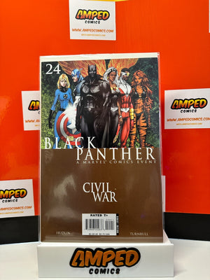 Black Panther #23, 24, 25 (2007) Civil War | Marvel Comics 3 BOOK LOT