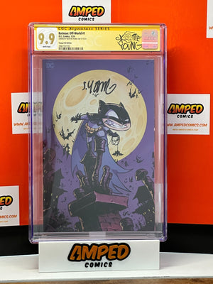 Skottie Young Batman Off-World #1 Signed Virgin Foil CGC **9.9** LTD 1000