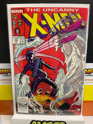 Uncanny X-Men 230 Marvel 1988 Marc Silvestri, Longshot