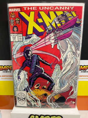 Uncanny X-Men 230 Marvel 1988 Marc Silvestri, Longshot - B