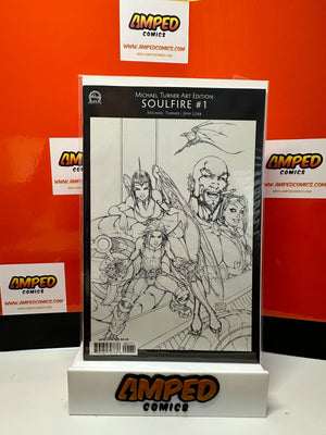 Soulfire #1 Michael Turner Art Edition Sketch Cover Variant Aspen Comic Book