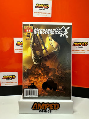 Mercenaries #1B Dynamite | Michael Turner based on video game