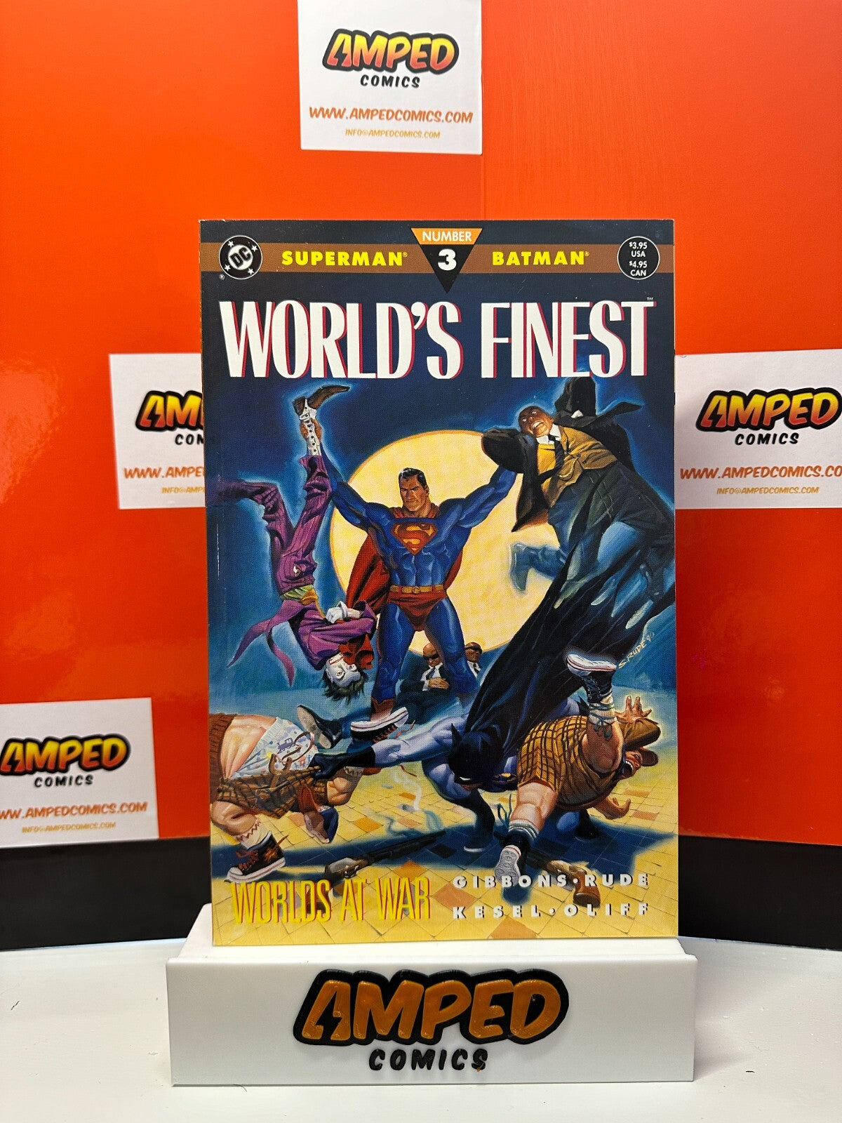 World's Finest (1990) #1-3 Complete miniseries with Steve Rude art; DC Comics