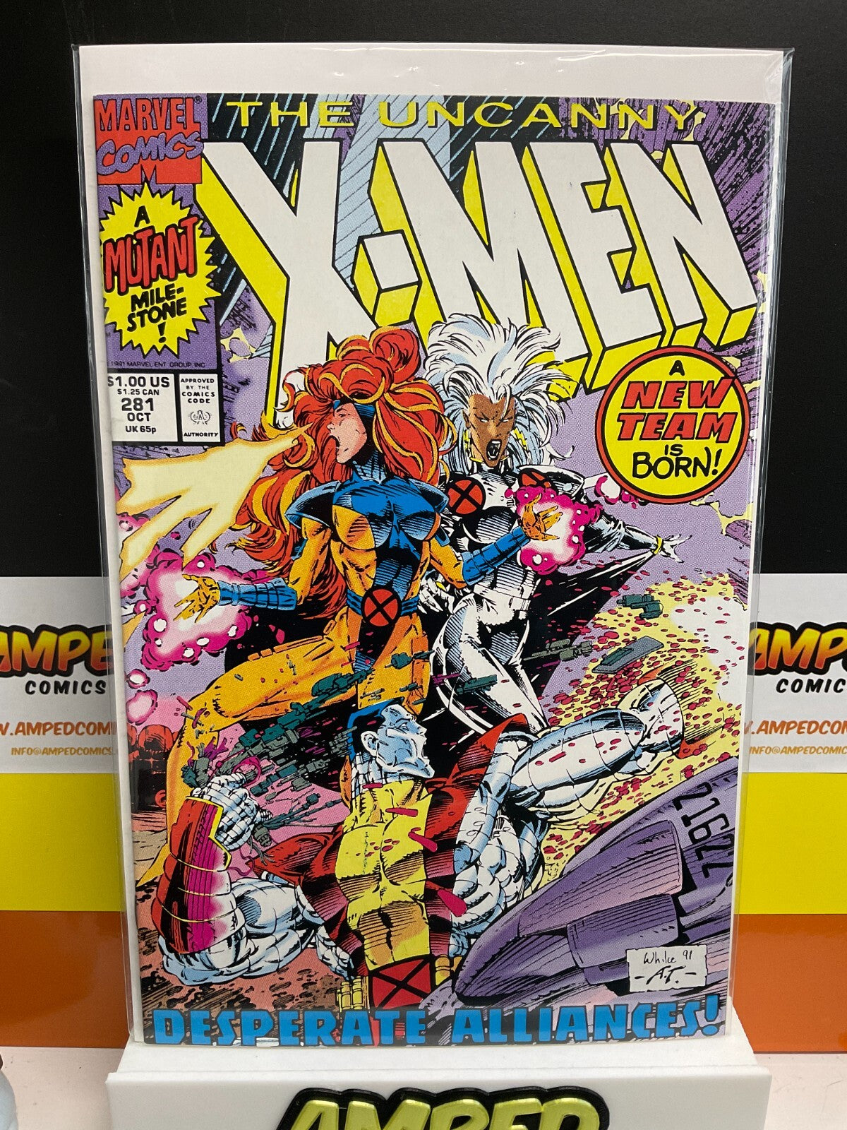The Uncanny X-Men #281 1991 Marvel Comics Comic Book 