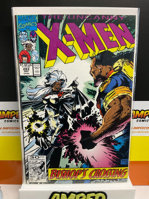 UNCANNY X-MEN #283 1991 KEY! 1st FULL App. of BISHOP! - B