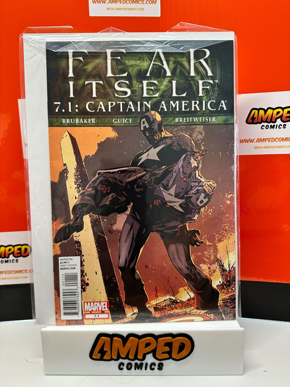 FEAR ITSELF #7.1 CAPTAIN AMERICA MARVEL COMICS (2011)