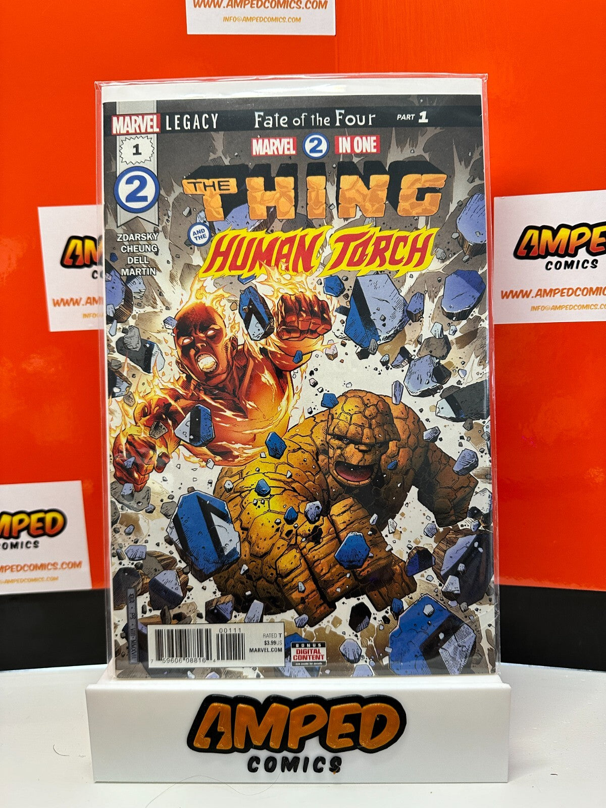Marvel 2 In One The Thing &The Human Torch #1-6 Marvel Comics (2018) 6 BOOK LOT!