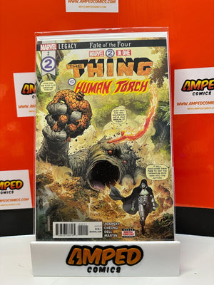 Marvel 2 In One The Thing &The Human Torch #1-6 Marvel Comics (2018) 6 BOOK LOT!