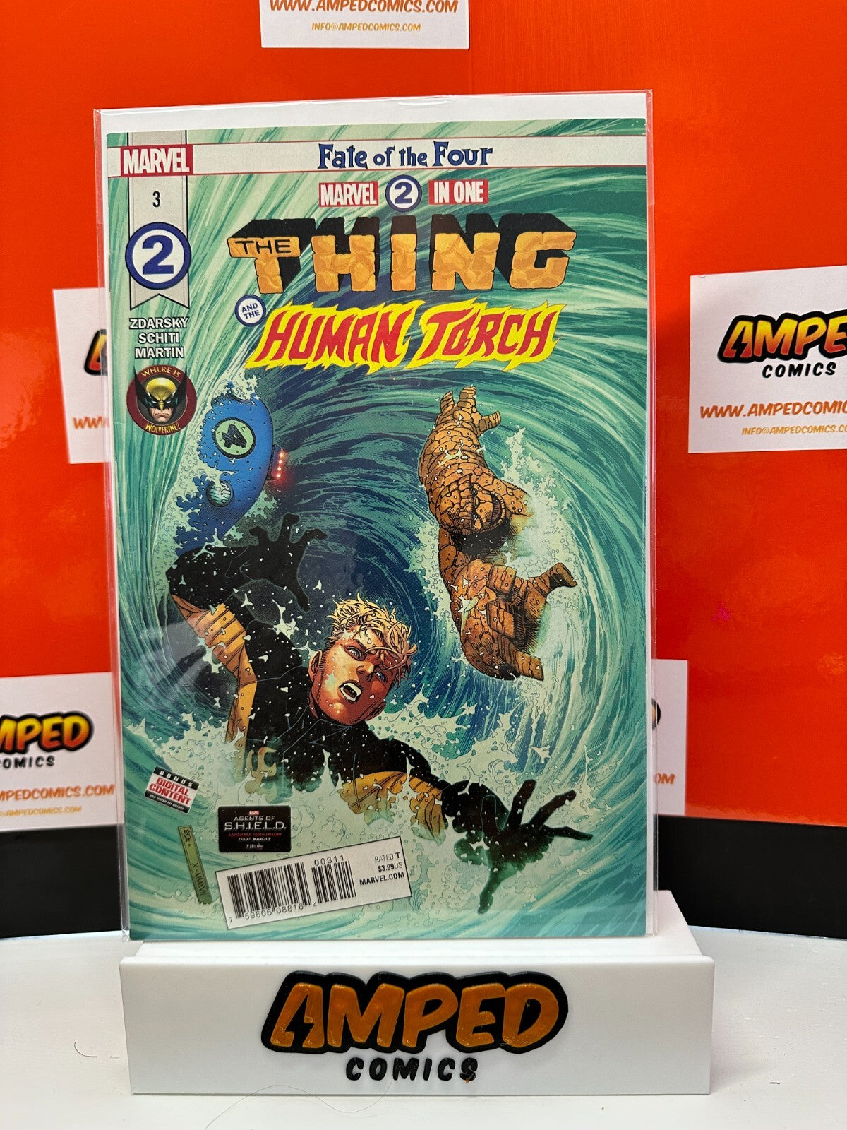 Marvel 2 In One The Thing &The Human Torch #1-6 Marvel Comics (2018) 6 BOOK LOT!