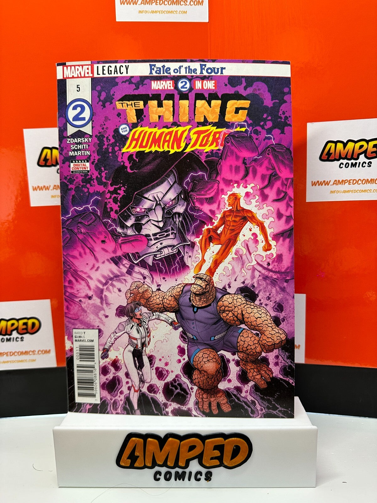 Marvel 2 In One The Thing &The Human Torch #1-6 Marvel Comics (2018) 6 BOOK LOT!