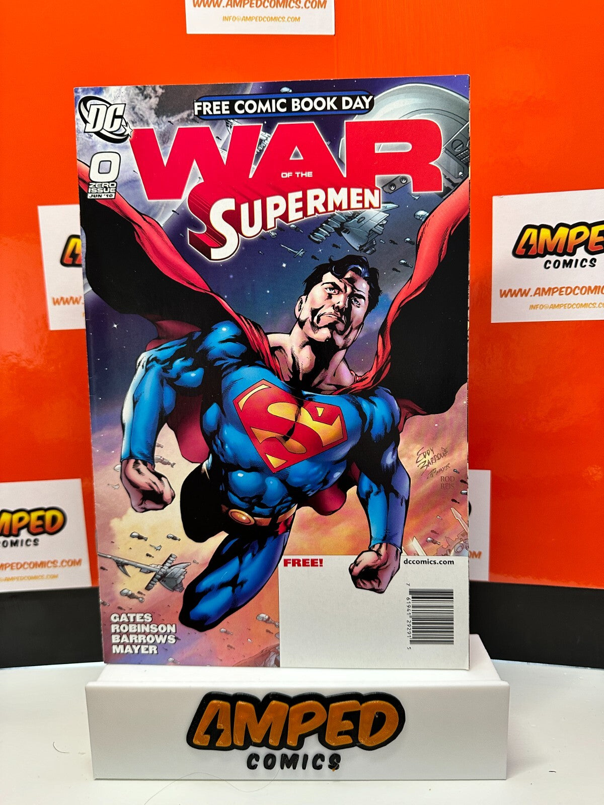 Superman: War of the Supermen FCBD | DC Comic 2010