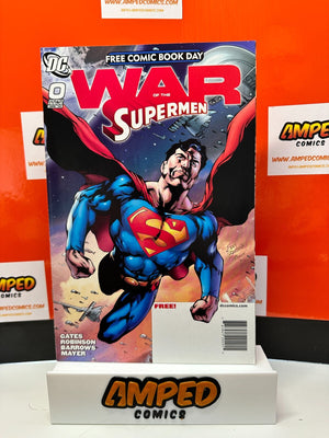 Superman: War of the Supermen FCBD | DC Comic 2010