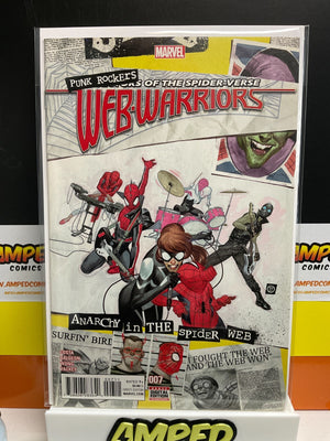 Web Warriors #7 - David Baldeon Art! (9.0) 2016