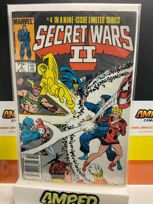 Secret Wars II #4 1985 - 1st App of Kurse - Marvel Comics