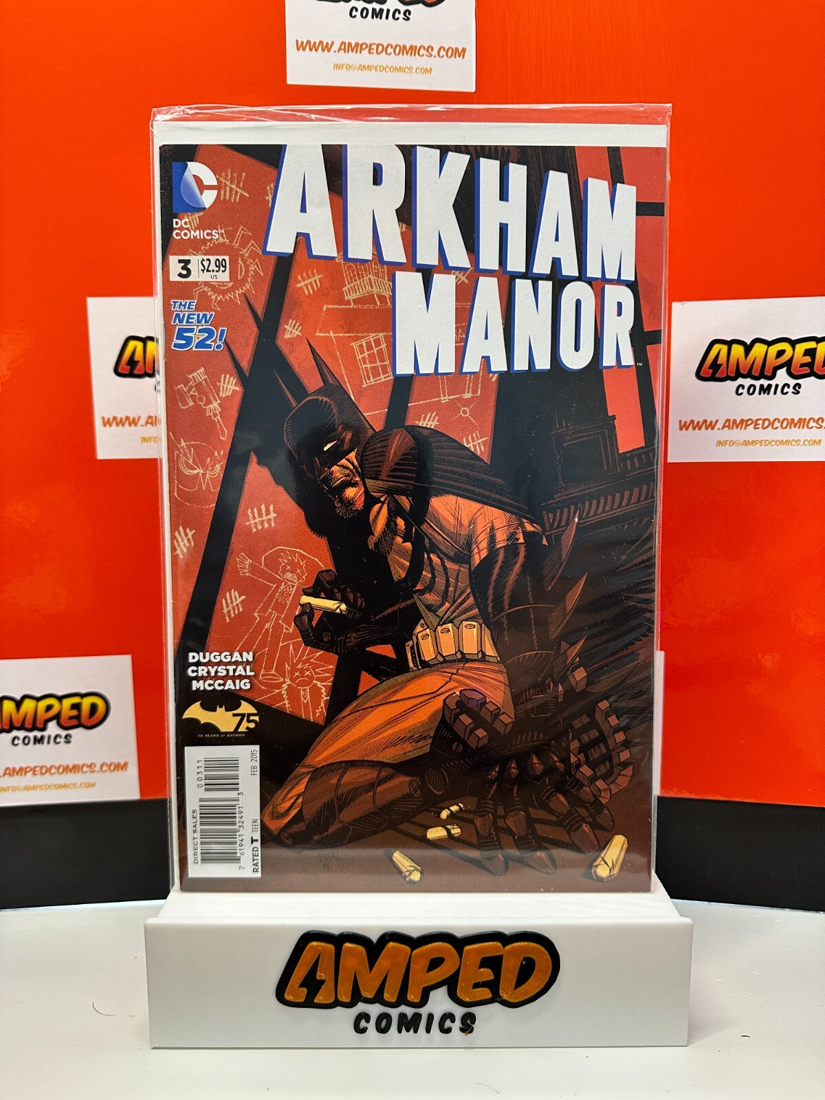 Arkham Manor 1-6 Complete Set (6 Books) - DC - 2014