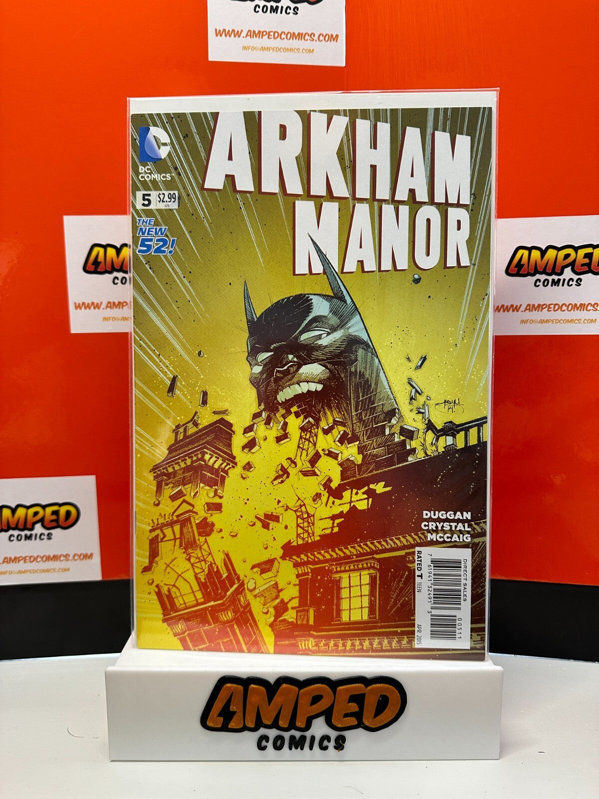 Arkham Manor 1-6 Complete Set (6 Books) - DC - 2014