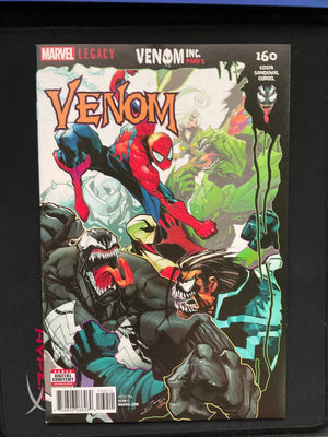 Venom 160 Sandoval Cover 2018 Marvel Comics