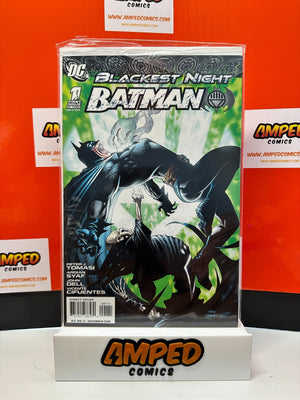 Batman Blackest Night #1 2 3 Comic Book Mini Series Complete Set 1-3