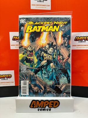 Batman Blackest Night #1 2 3 Comic Book Mini Series Complete Set 1-3