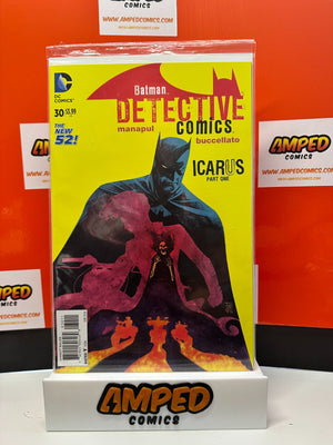 2014 DC COMIC BOOK BATMAN DETECTIVE COMICS 30 THE NEW 52 ICARUS PART ONE GOTHAM