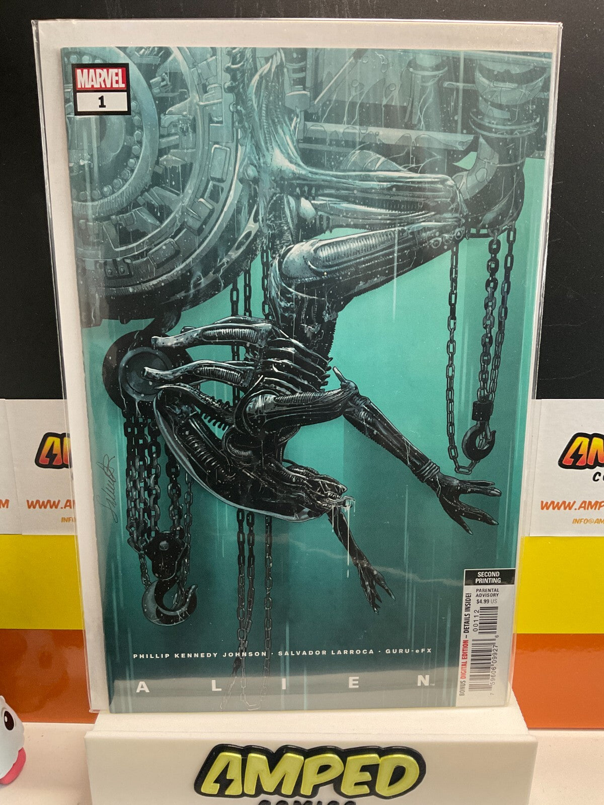 ALIEN #1 SECOND PRINT VARIANT COVER MARVEL COMICS 2021
