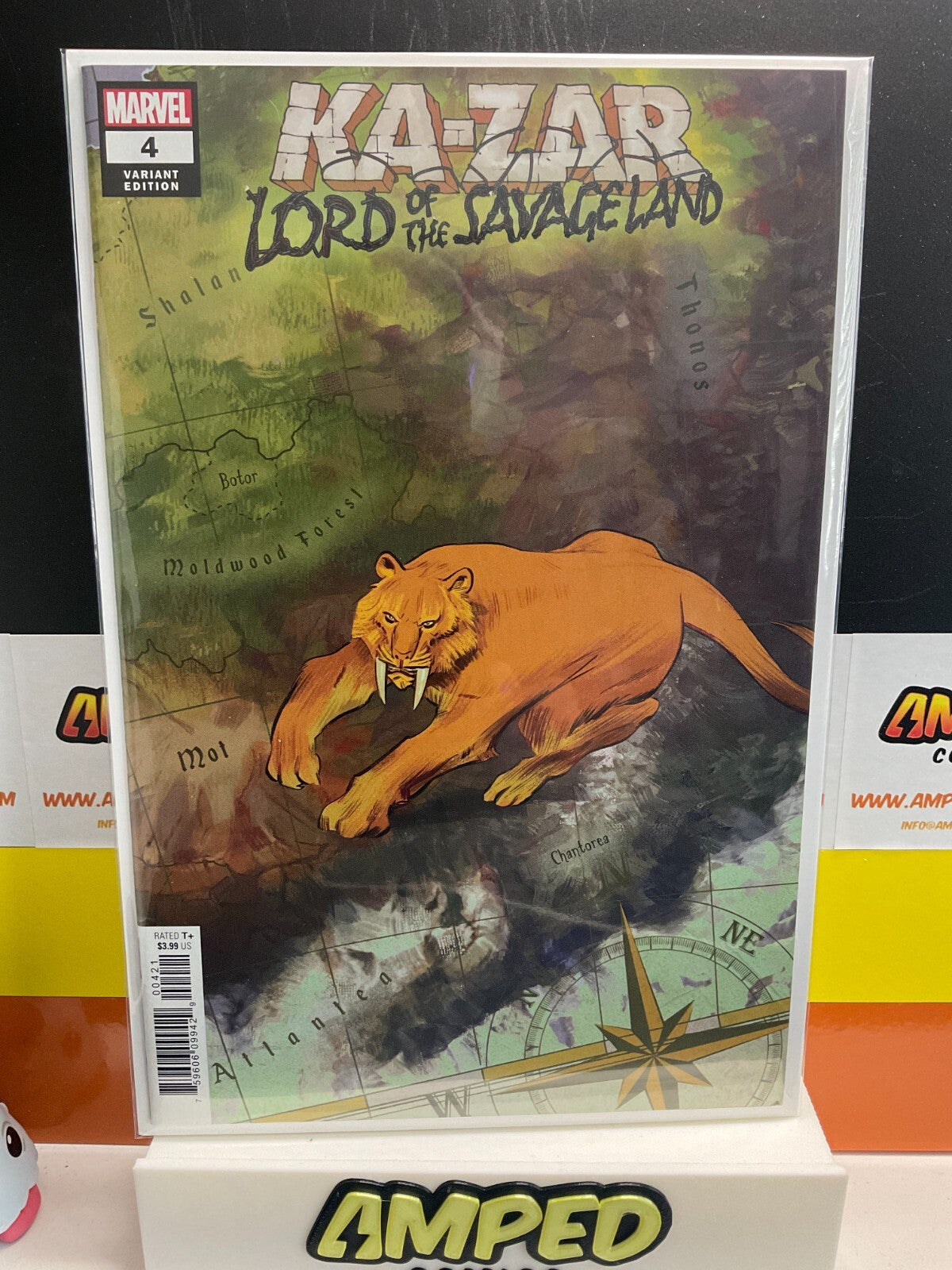 KA ZAR LORD of the SAVAGE LAND  # 4 MARVEL 2022 GERMAIN GARCIA 1:10 VARIANT