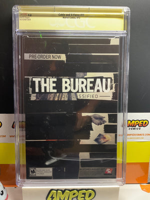 Zazie Beetz SIGNED Cable and X-Force #11 (2013) Domino AUTO CGC 9.8 SS