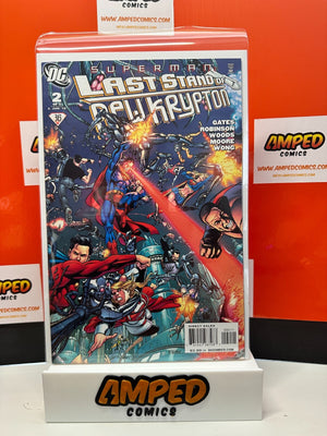 Superman: Last Stand of New Krypton #1-3 COMPLETE SET DC (2010)