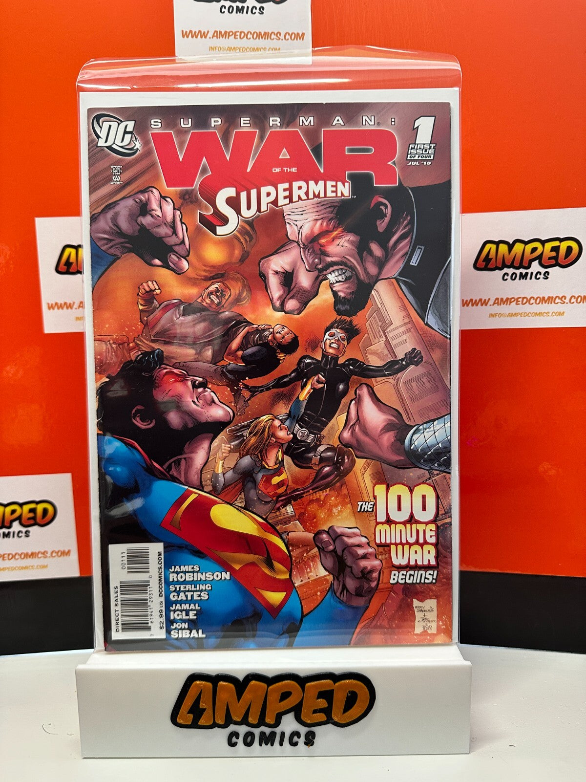 DC Comics Superman: War of the Supermen Issues #1 2 3 4 Full Run Comic Book Lot