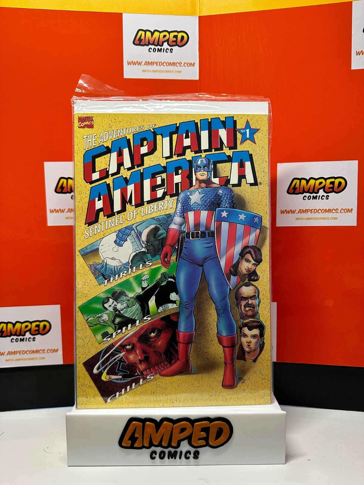 ADVENTURES OF CAPTAIN AMERICA: SENTINEL OF LIBERTY #1 MARVEL COMIC (1991)