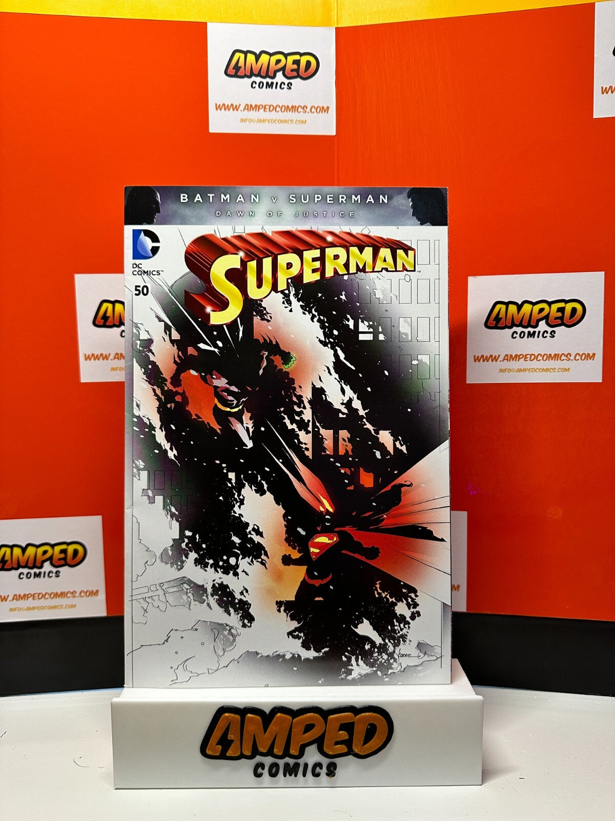 SUPERMAN #50 POLYBAGGED (open) VARIANT / YANG / PORTER / DC COMICS NEW 52