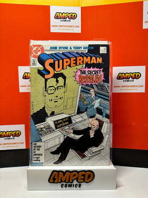 SUPERMAN No. 2 The Secret Revealed DC COMICS February 1987 COPPER AGE