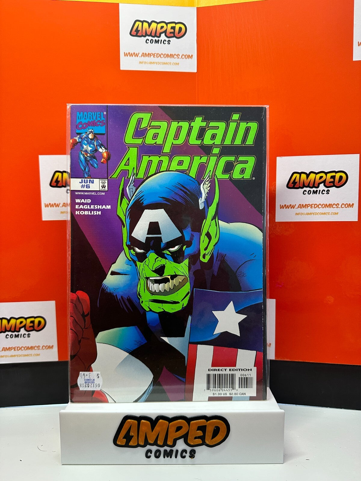 Captain America #6 Marvel ⋅ 1998