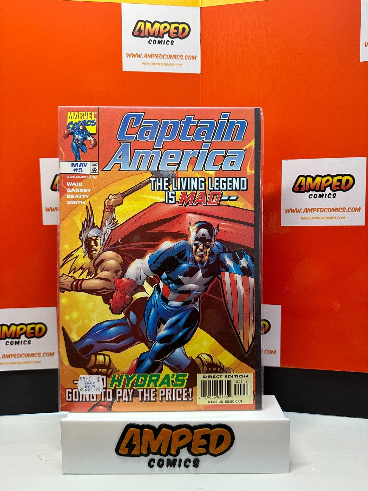 Captain America #5 Marvel ⋅ 1998