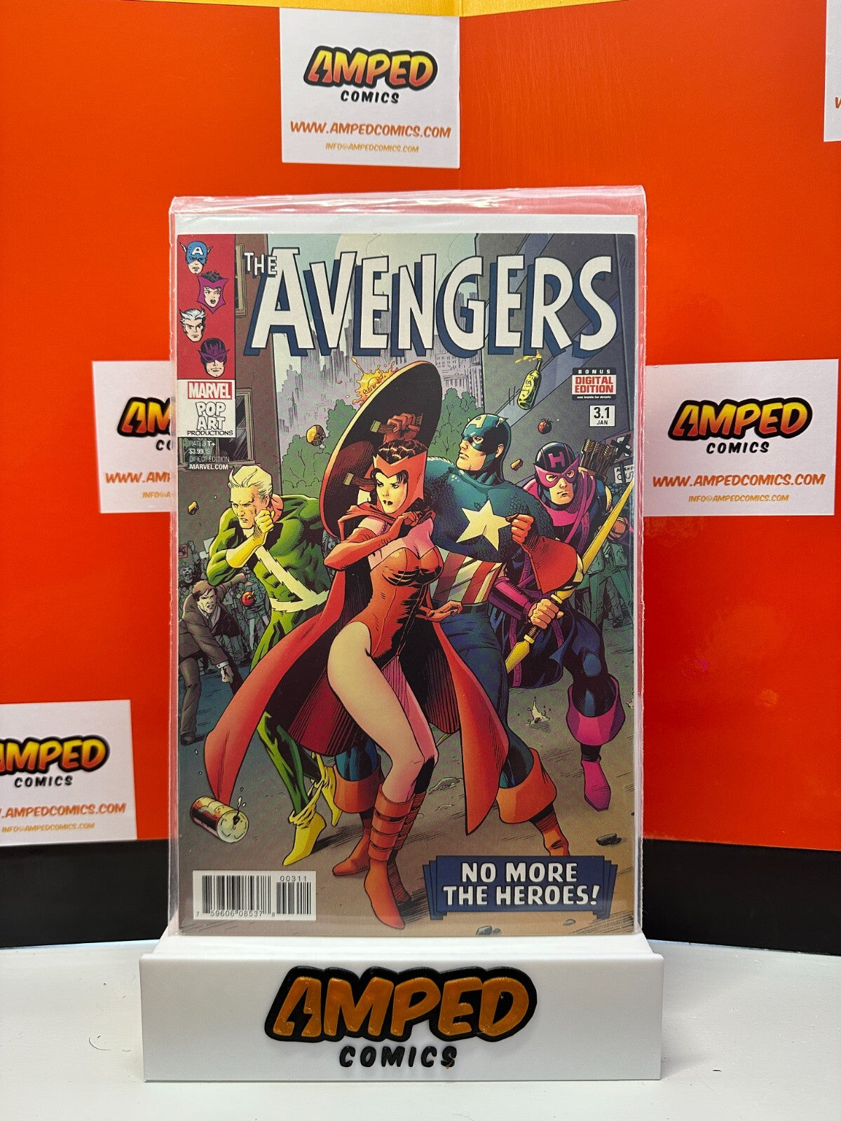 AVENGERS (2017) 5 ISSUE COMIC RUN #1.1, 2.1, 3.1, 4.1, 5.1 MARVEL COMICS
