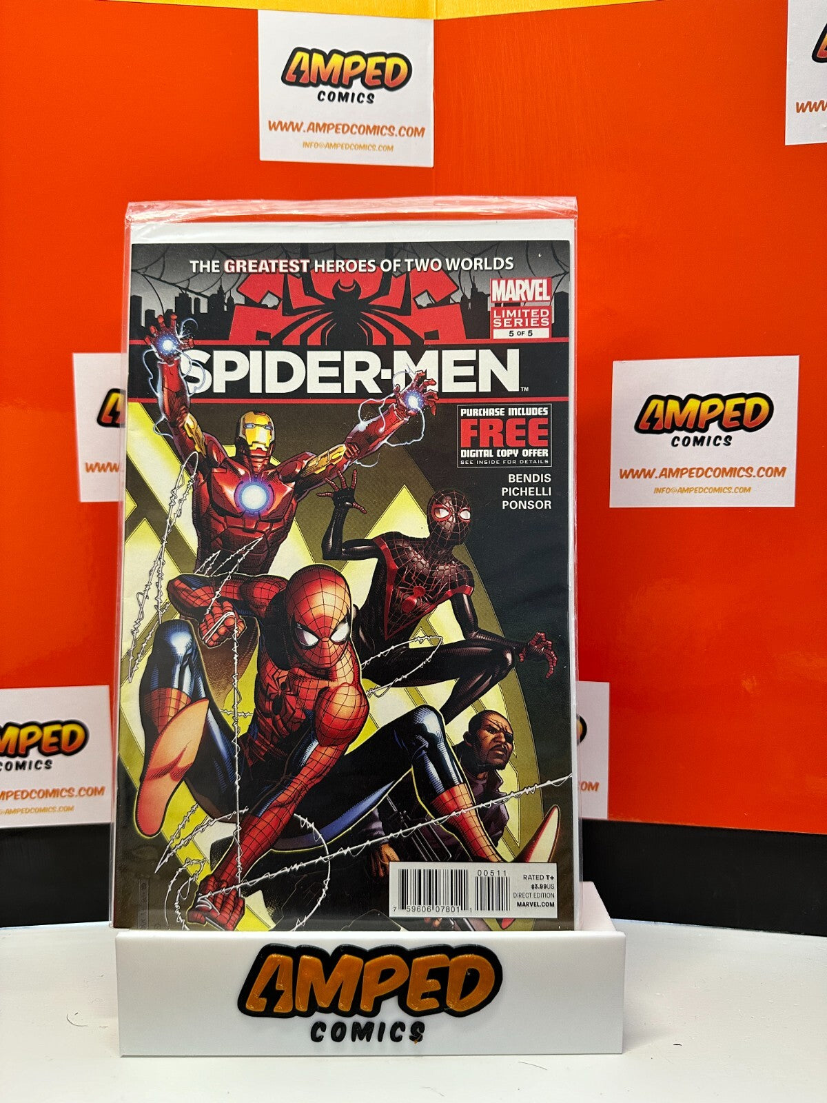 Spider-Men #1 2 3 4 5 Run 1-5 Complete Set (2012) Marvel Includes KEYS!