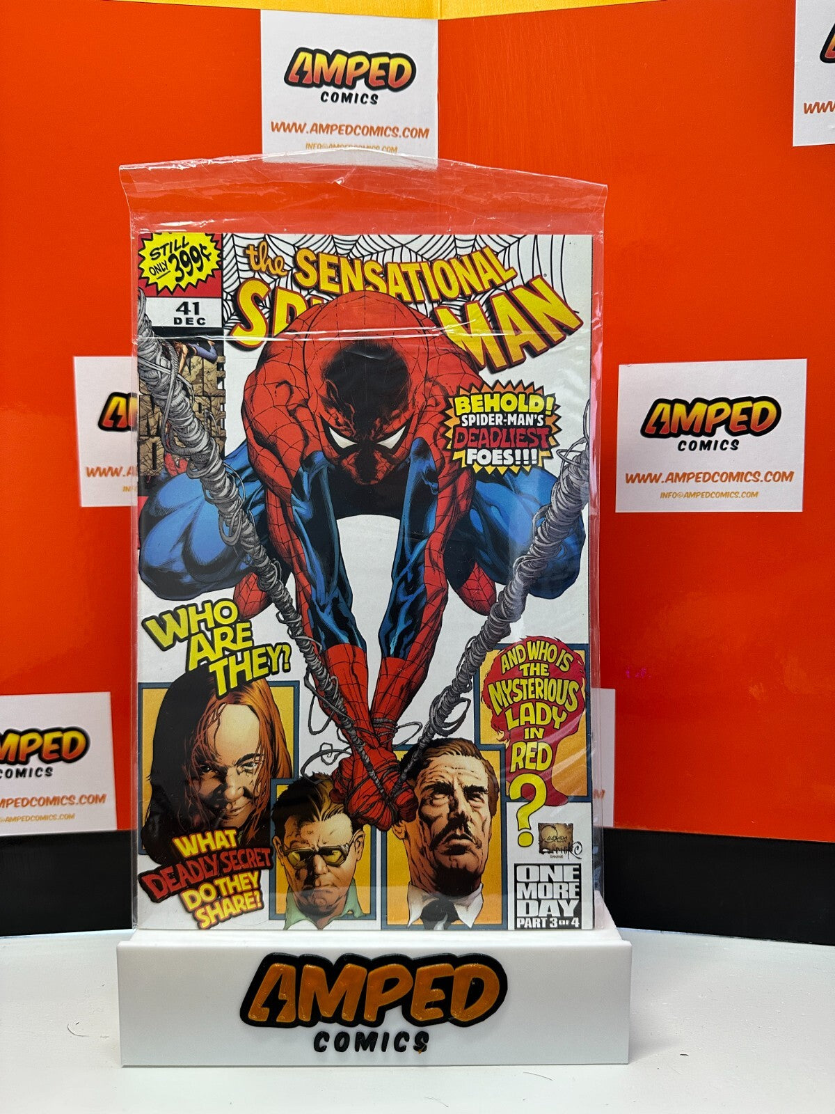 Sensational Spider-Man #41 (2007) Reprint of Silver Surfer #3 1st App Mephisto🔑