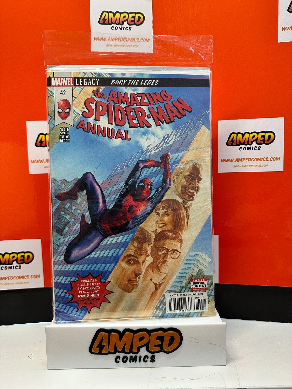 AMAZING SPIDER-MAN ANNUAL #42 (2018 Marvel) Alex Ross