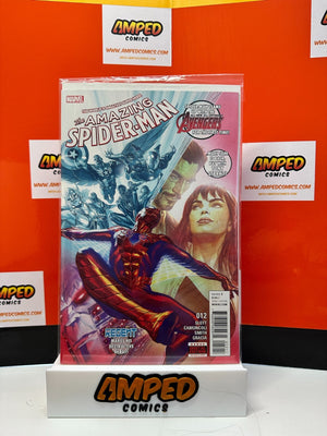 The Amazing Spider-Man #12 (2016) Alex Ross Cover