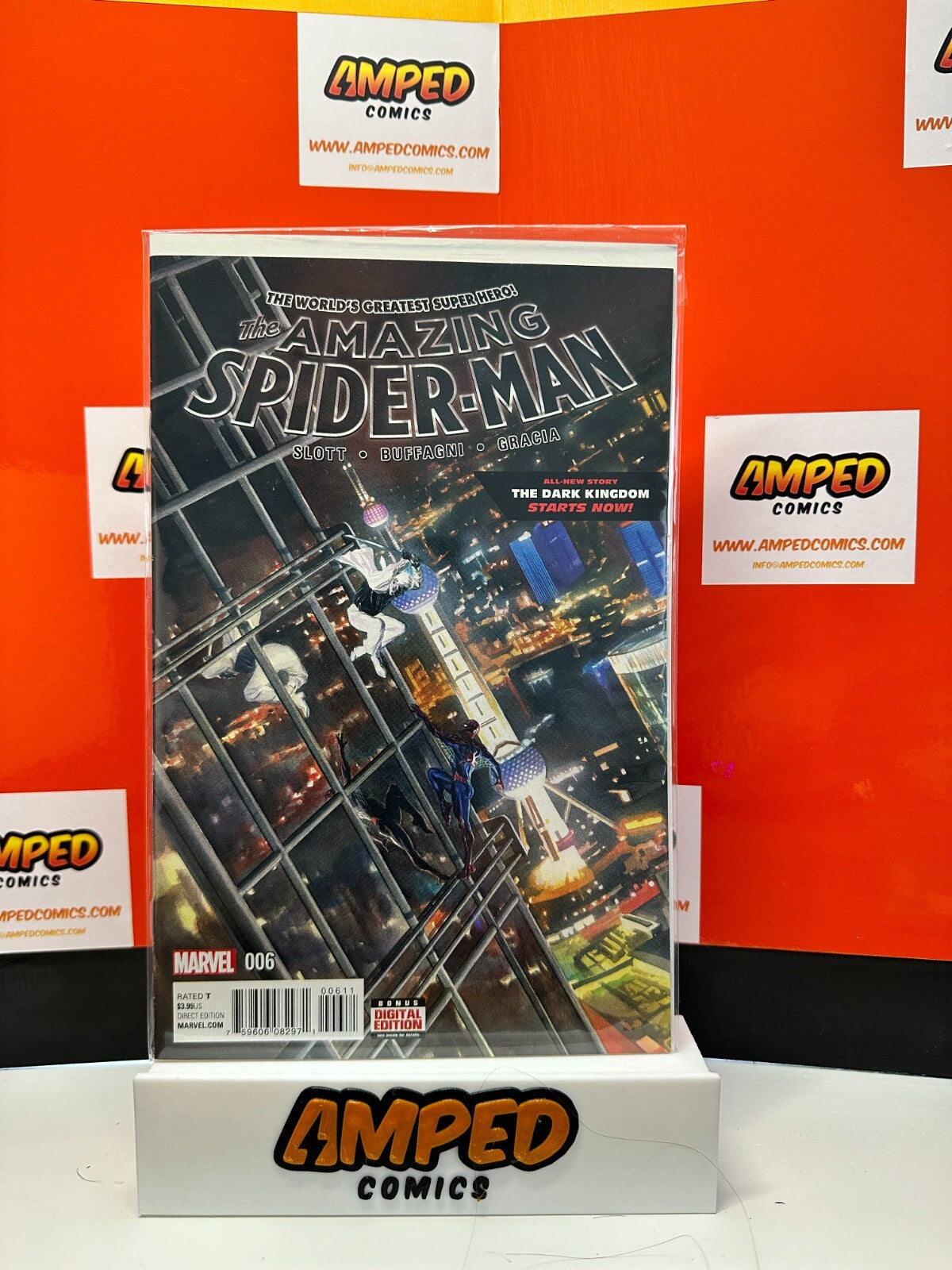 The Amazing Spider-Man #6 (2016) Alex Ross Cover