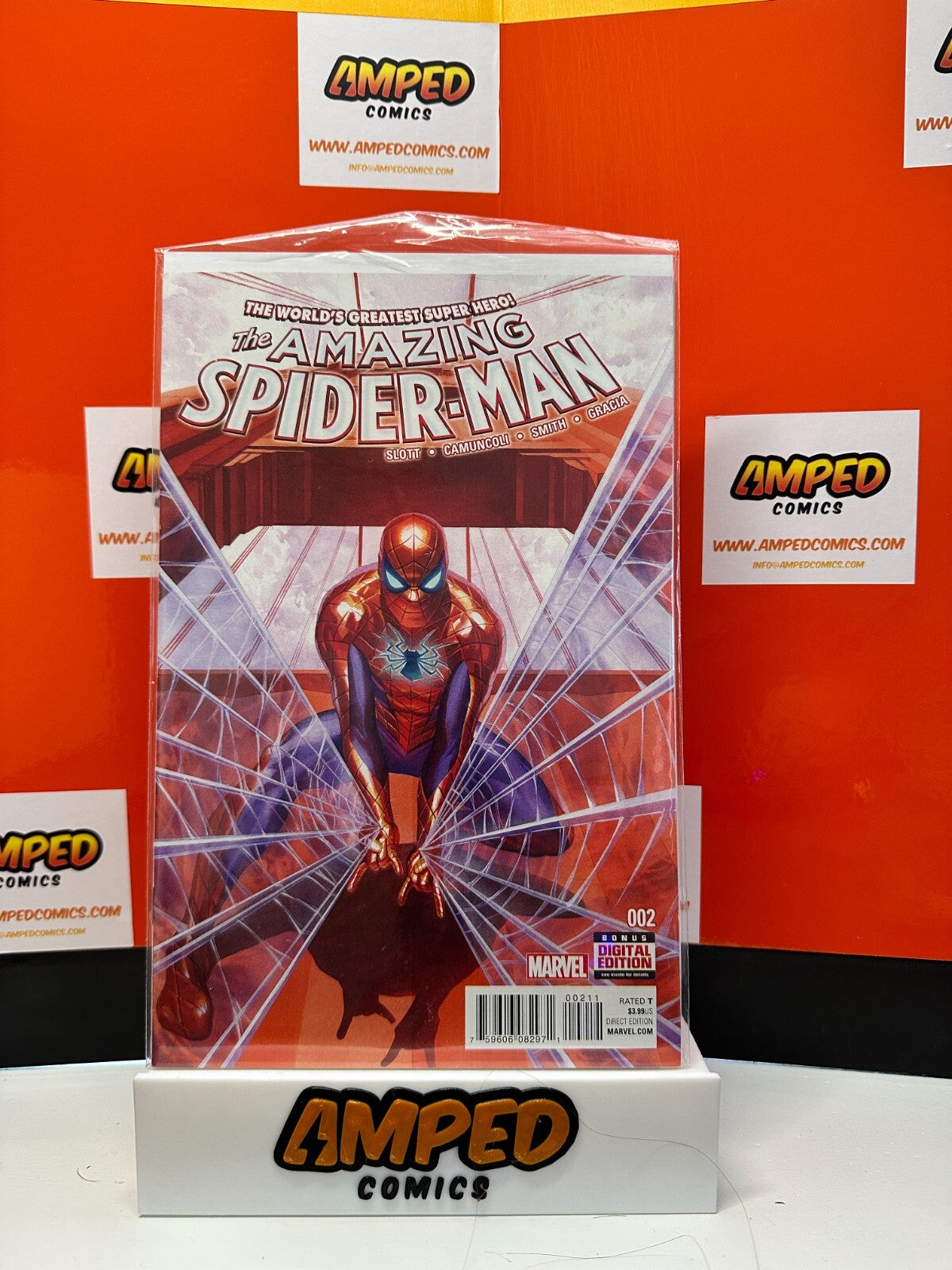 The Amazing Spider-Man #2 (2015) Alex Ross Cover