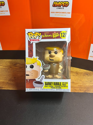 FUNKO POP AD ICONS COCOA PEBBLES -BARNEY RUBBLE #120