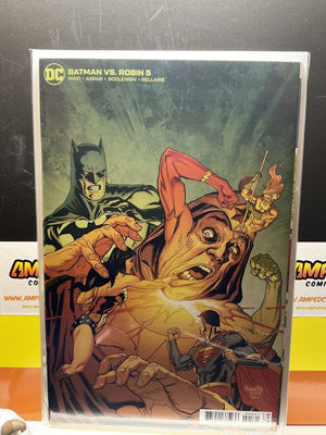 Batman vs. Robin #5 DC Paquette Variant