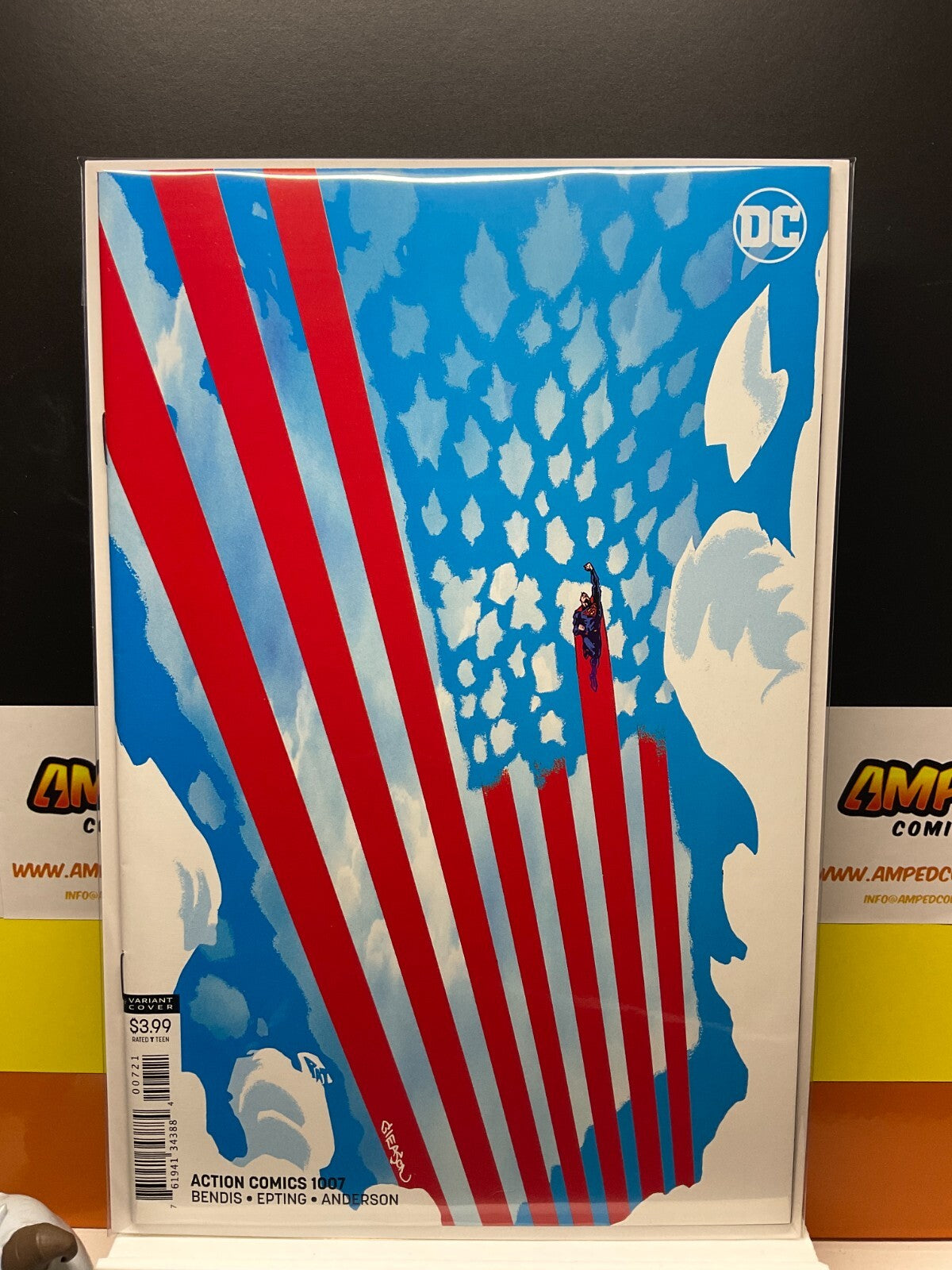 Action Comics #1007B (3rd Series) DC Comics 2018  Gleason Variant